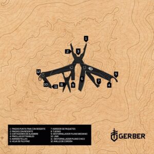 Gerber 31-001040 Dime Multi-herramienta compacta