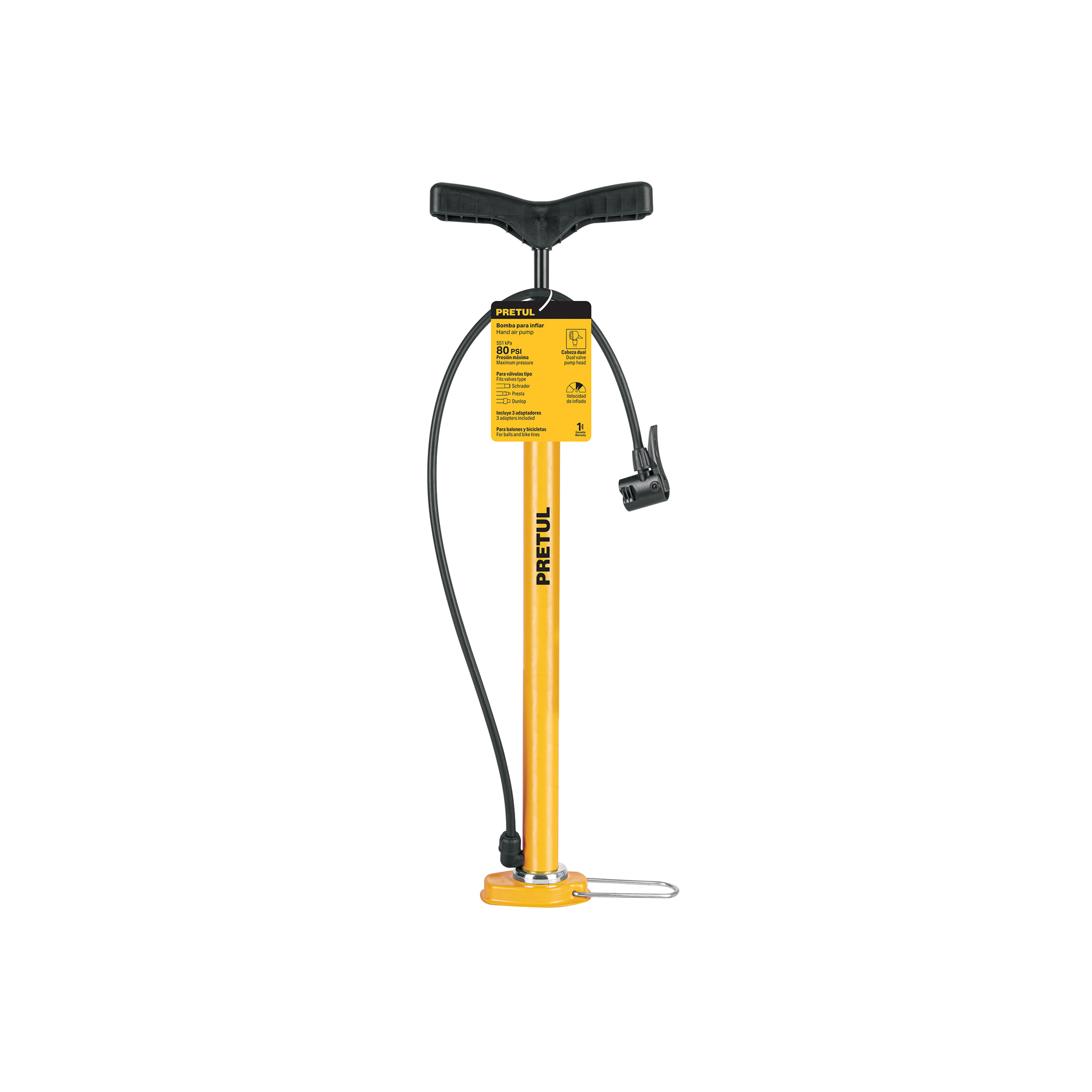 21695 PRETUL BOMBA D/AIRE MANUAL 12"/300MM