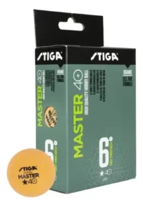 5145 STIGA MASTER C/6 ORANGE PING PONG 1*