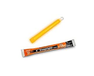 SNAPLIGHT NARANJA LUZ QUIMICA CYALUME 6" x 12hrs