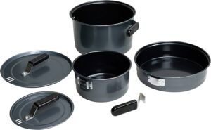 815B COLEMAN KIT COCINA 4pernonas 15pzs PELTRE