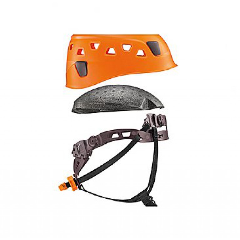A30 AOA PETZL PANGA CASCO AZUL NARANJA - Imagen 3