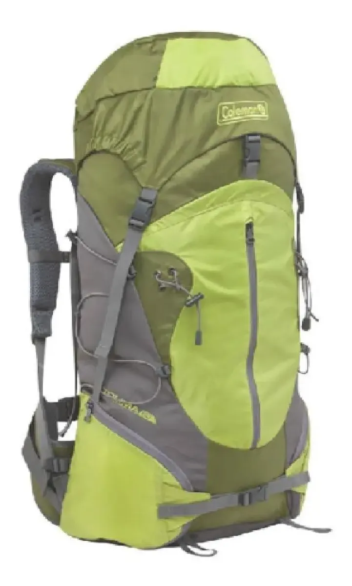 2000023357 COLEMAN TOLIMA 60Lts MOCHILA VERDE/VERD