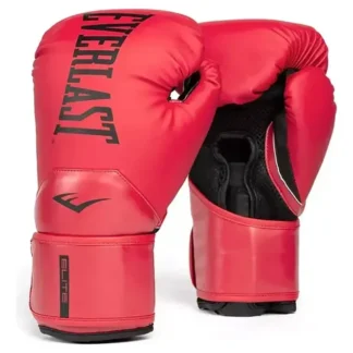 XE2112 EVERLAST ELITE 12oz GUANTE TRANING ROJO