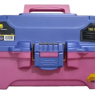 6202-92 PLANO CAJA CON 2 CHAROLAS ROSA