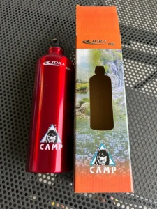 0721 CAMP IDRA BOTELLA 1lt ALUMINIO PARA AGUA