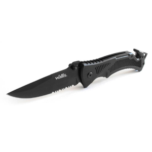 K900325 WALLIS NAVAJA BLOQUEO CACHAS NEGRA/NEGRA