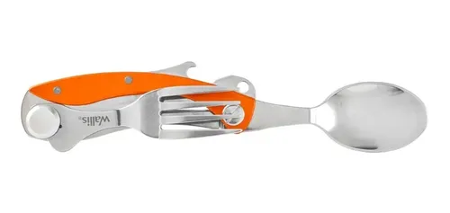 K900975 WALLIS CUBIERTOS CUCHARA TENEDOR NARANJA - Imagen 2
