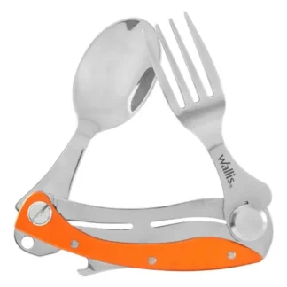K900975 WALLIS CUBIERTOS CUCHARA TENEDOR NARANJA