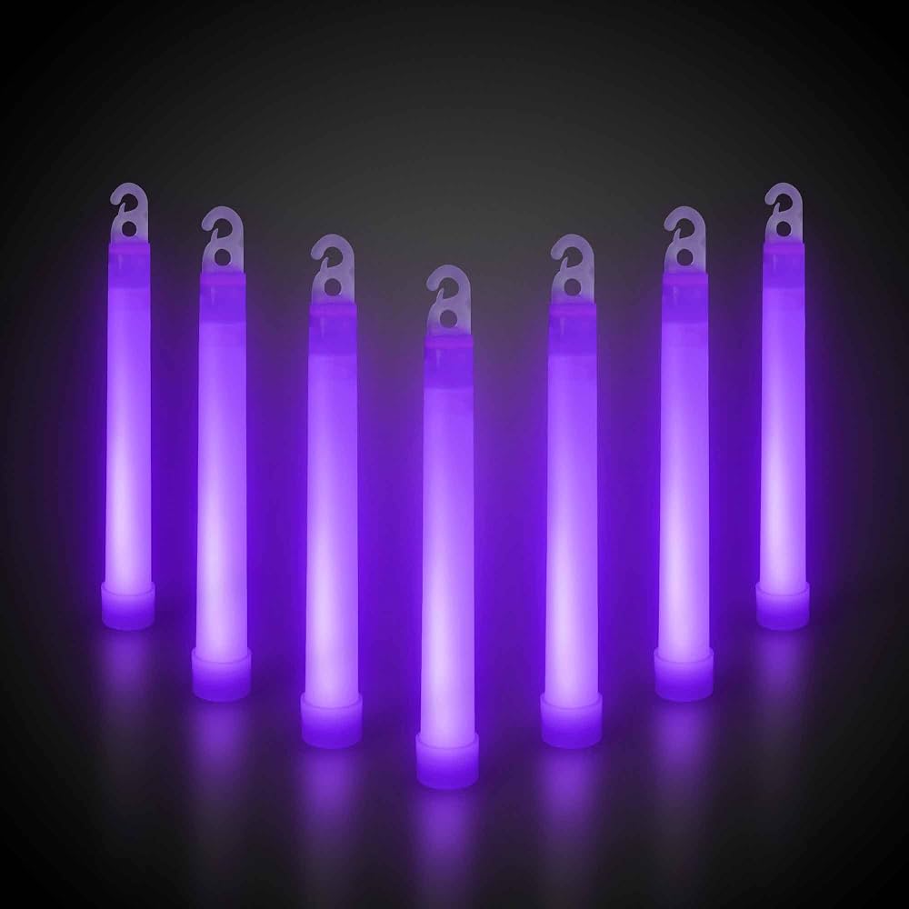 OMNIGLOW MORADO LUZ QUIMICA CYALUME 6" x 12hrs