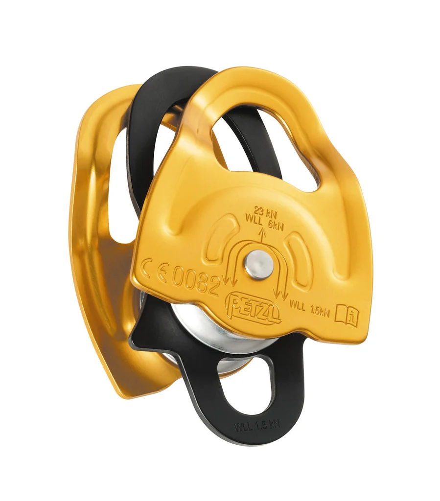 P66 PETZL GEMINI POLEA doble PRUSIK 11mm