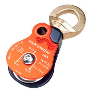 ROCKEXOTICA OMNISHACKL 1.5/36kN POLEA SIMPL SWIVEL