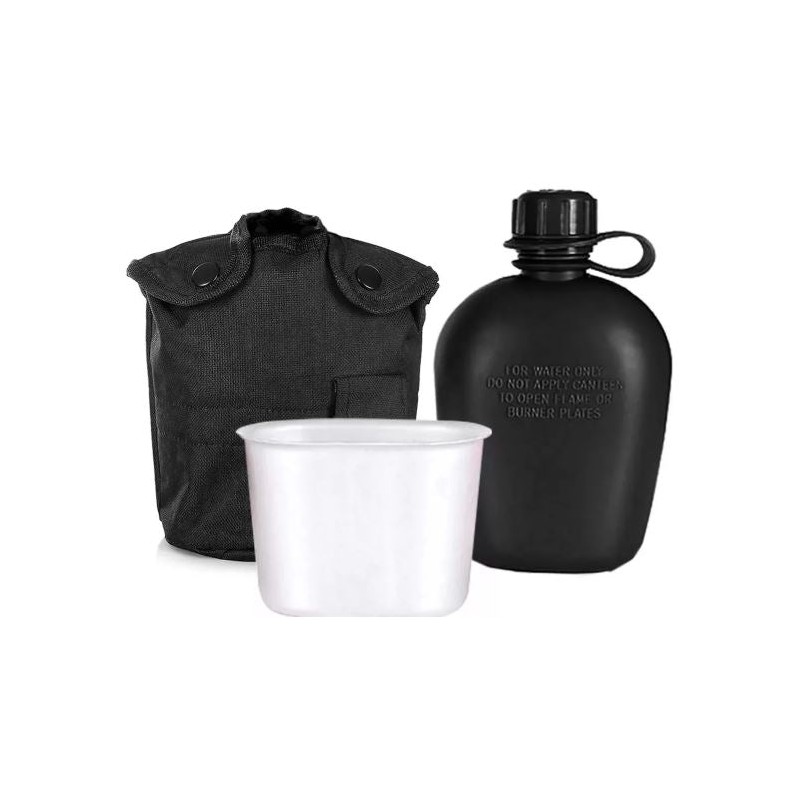 W183F COMMANDER CANTIMPLORA 1Lt PLASTICA CON FUNDA