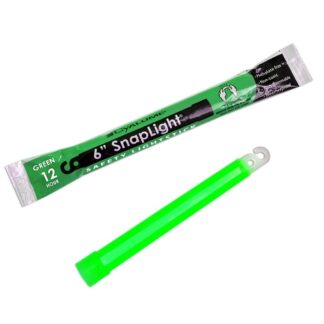 SNAPLIGHT VERDE CYALUME 6" x 12hrs LUZ QUIMICA