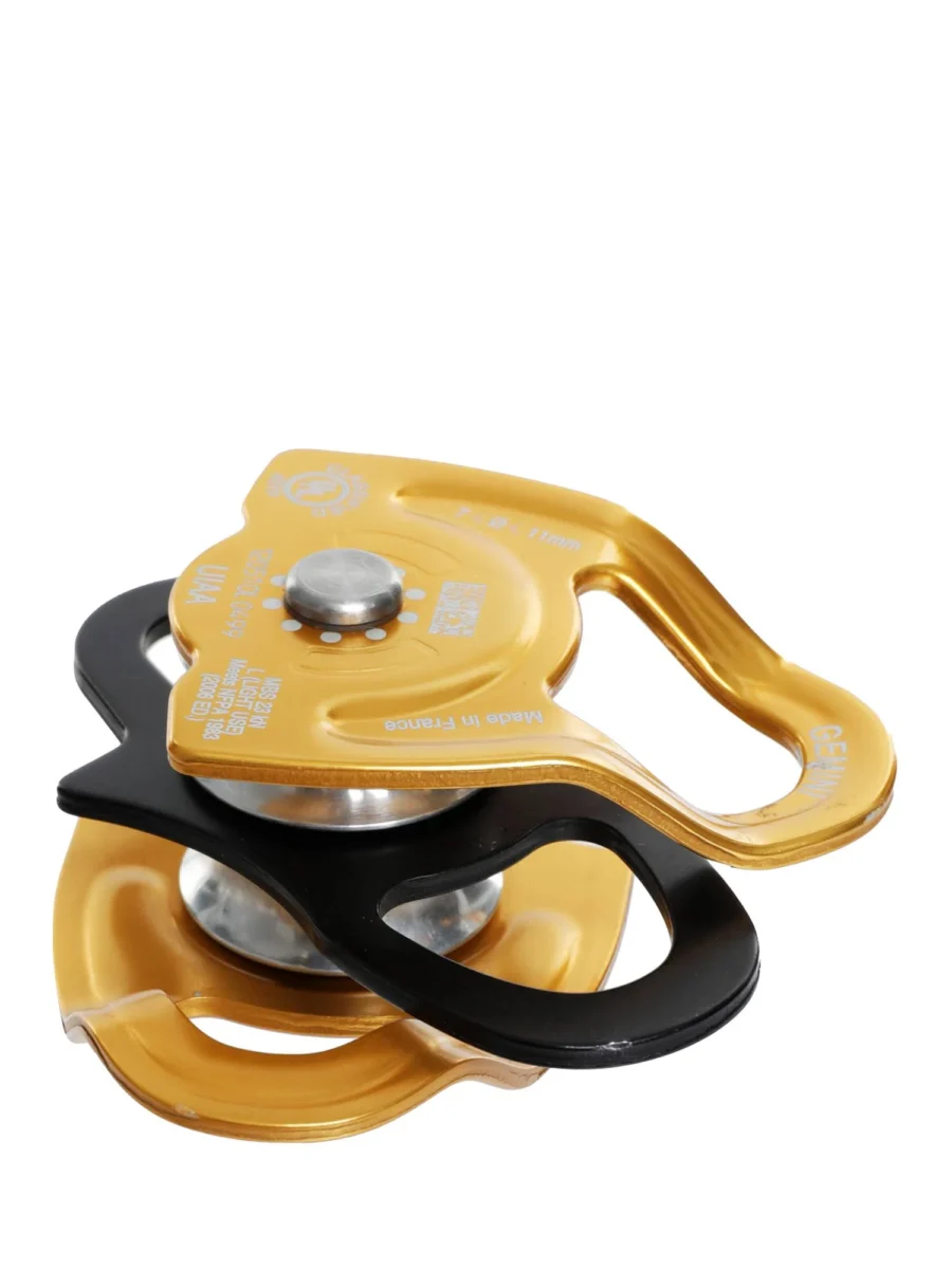 P66 PETZL GEMINI POLEA doble PRUSIK 11mm - Imagen 3